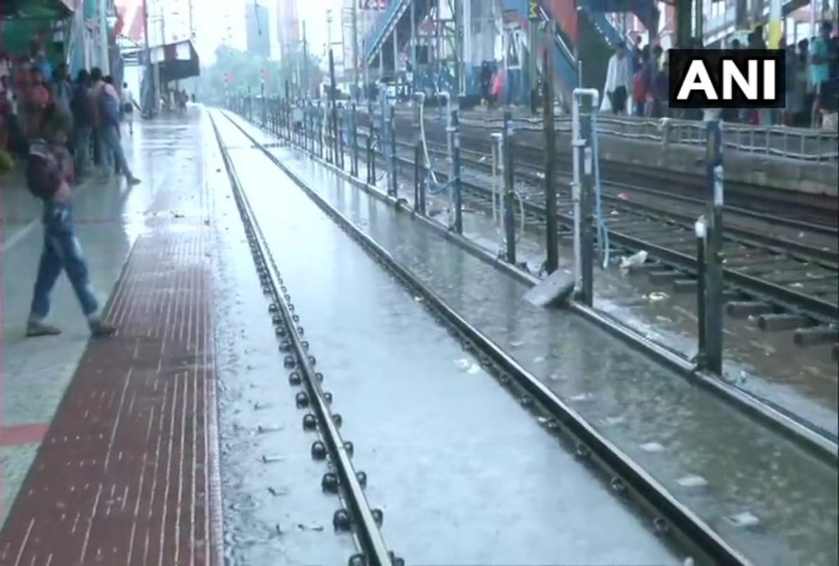 Rail services resume on Patna Gaya rail route after flood water begins to recede