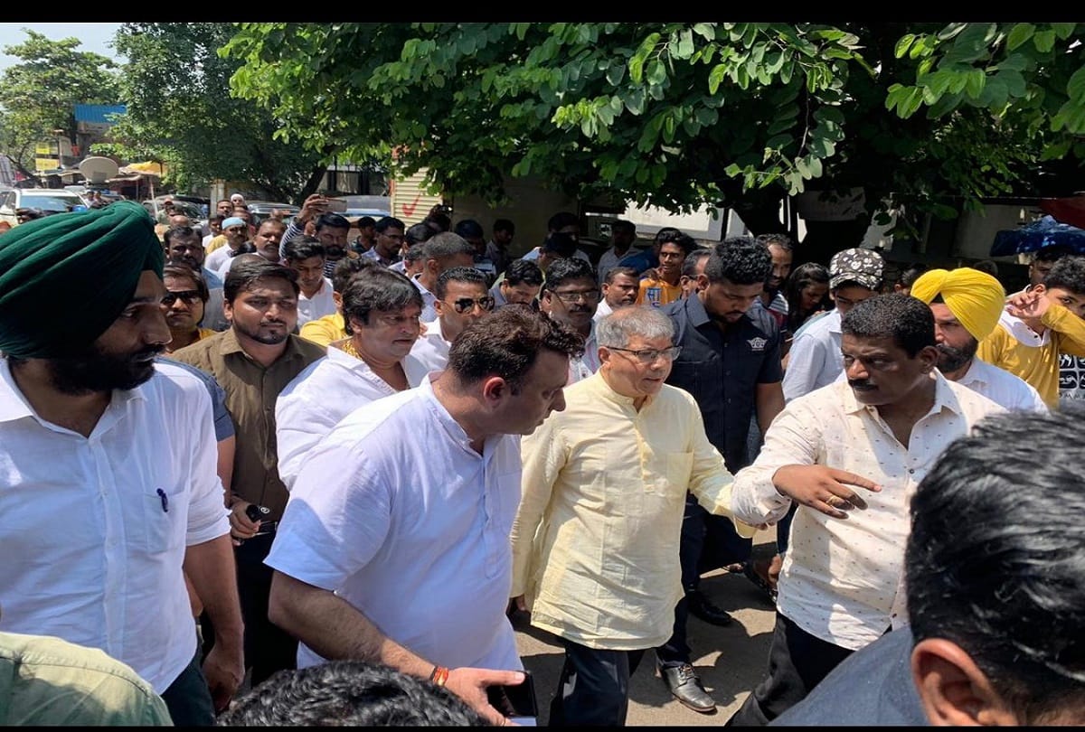 Dalit Leader Prakash Ambedkar detained in Aarey Colony Maharashtra