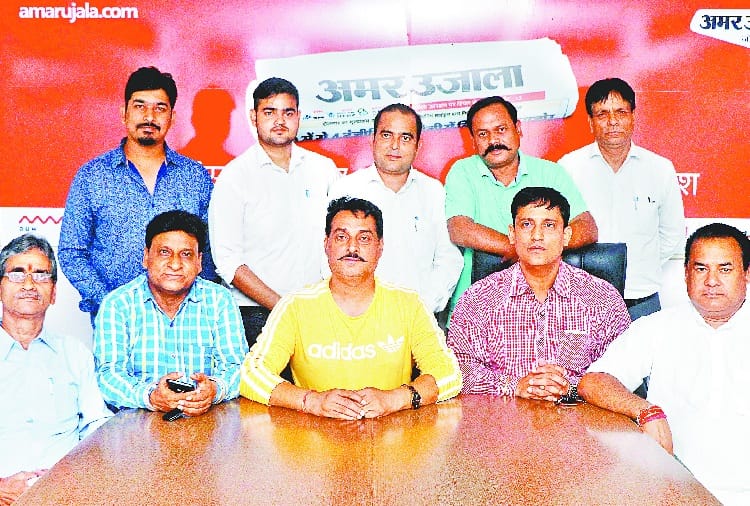 amar ujala samwad on ramlila with organizers and committee members