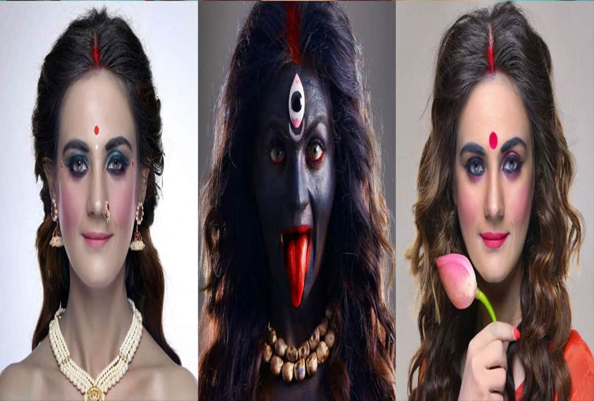 Shweta Rohira donned the nine looks of Goddess Durga are Viral on instagram twitter Facebook
