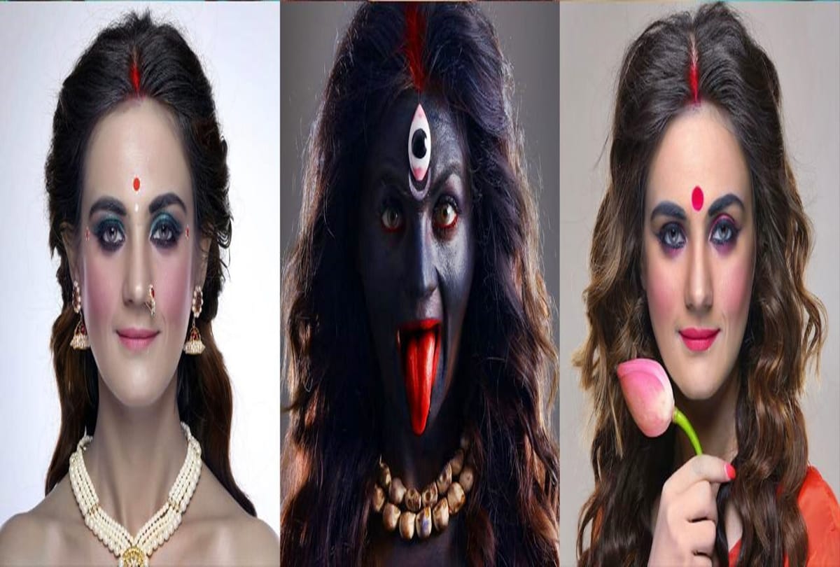 Shweta Rohira donned the nine looks of Goddess Durga are Viral on instagram twitter Facebook