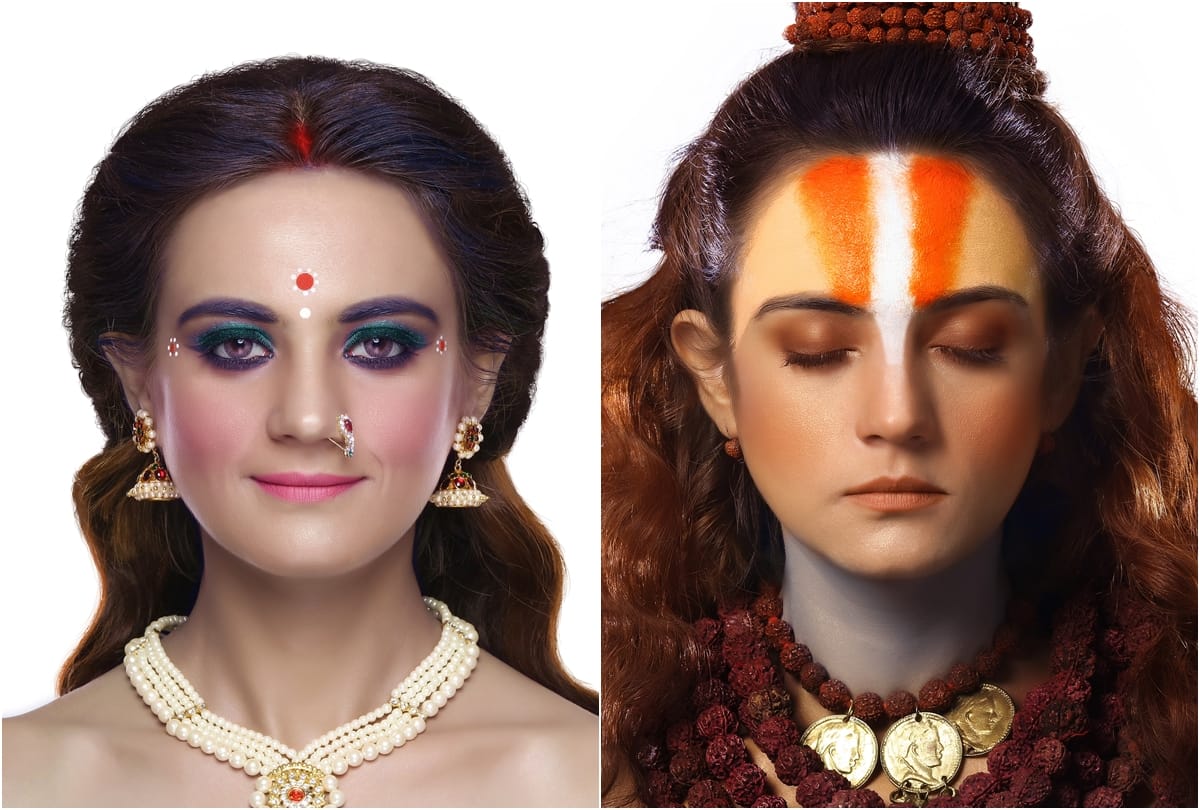 Shweta Rohira donned the nine looks of Goddess Durga are Viral on instagram twitter Facebook