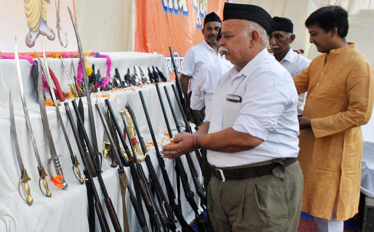 RSS did weapon worship