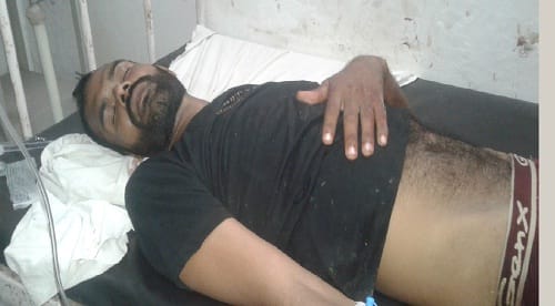 Young man shot in chandauli