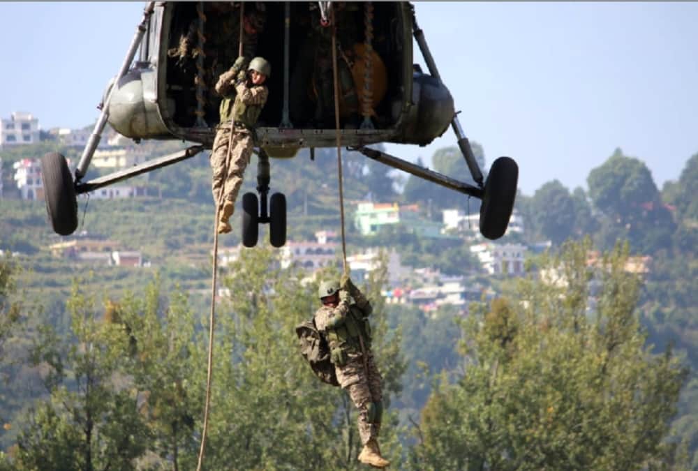 India and kazakhstan Army Exercise to Destroy Trrorist Resident photos