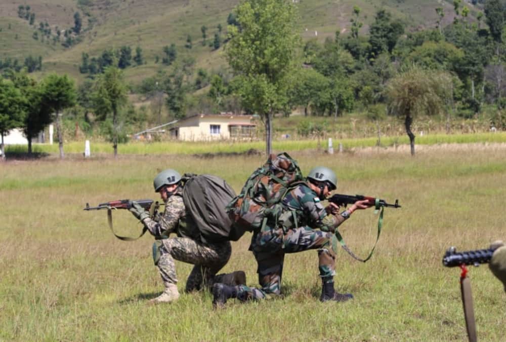 India and kazakhstan Army Exercise to Destroy Trrorist Resident photos