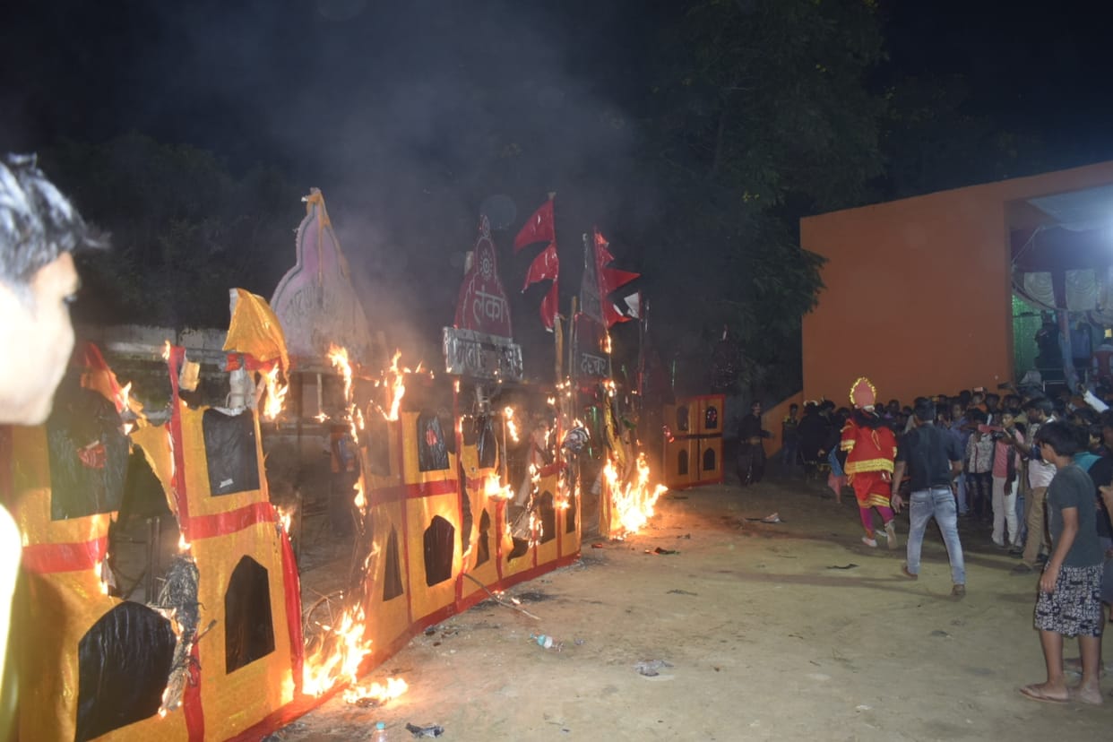 hanuman burned lanka