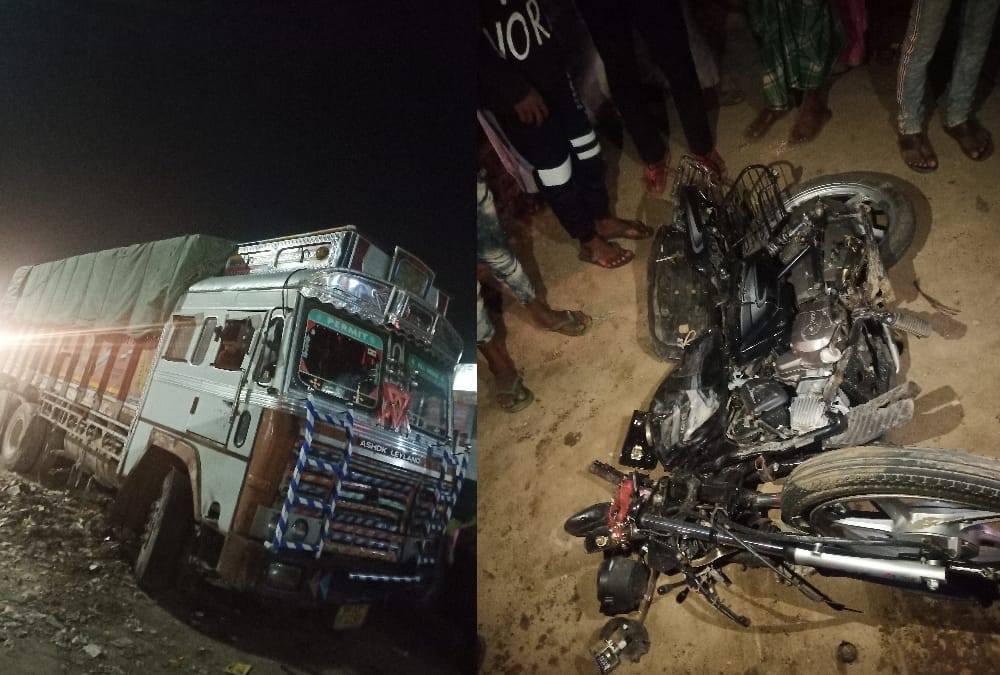 two died in an accident in kakori in Lucknow.