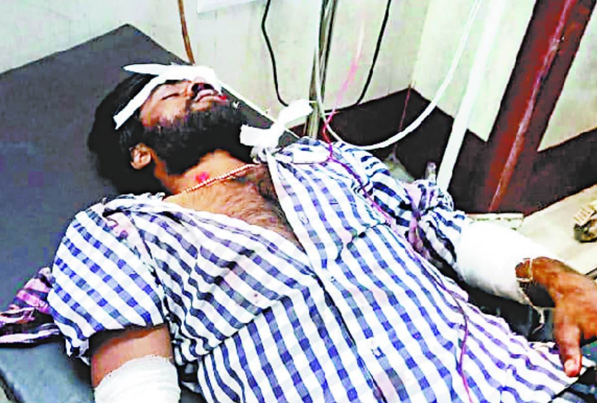 one died and three injured in an accident in lucknow