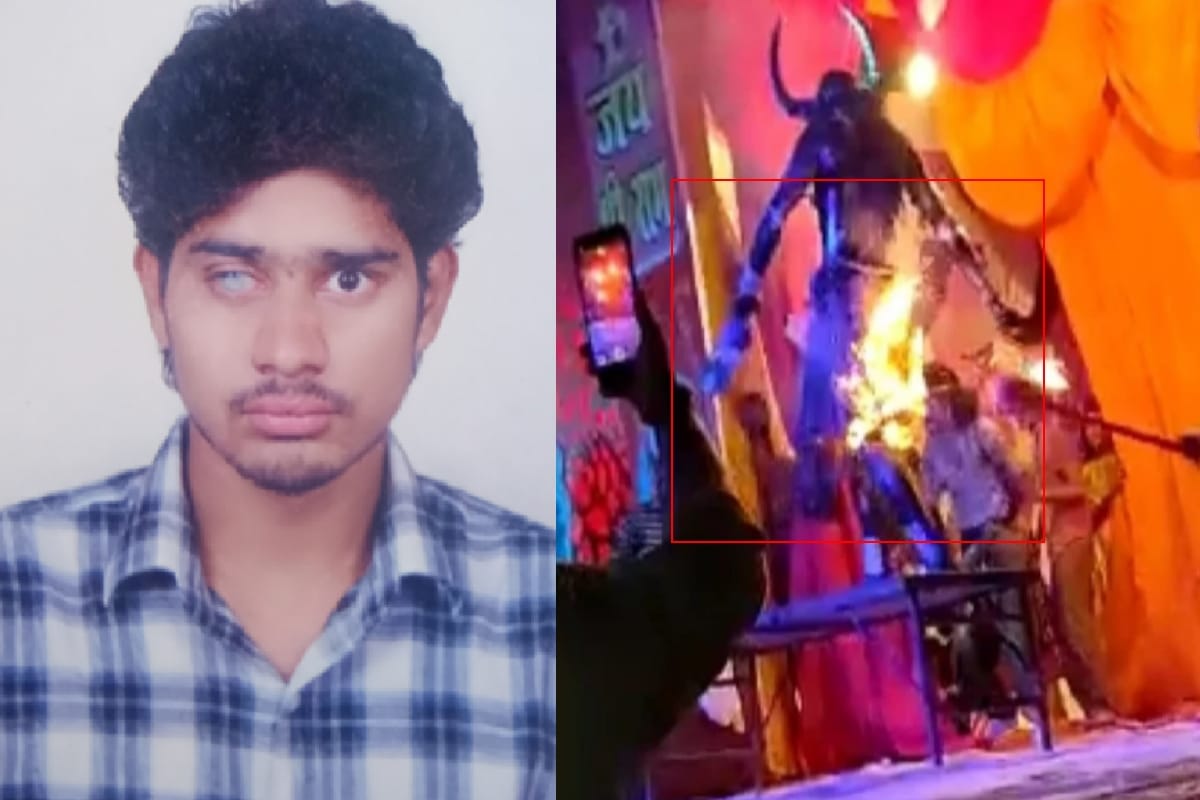 Youth died after he gets scorched in Ram Leela in muzaffarnagar 