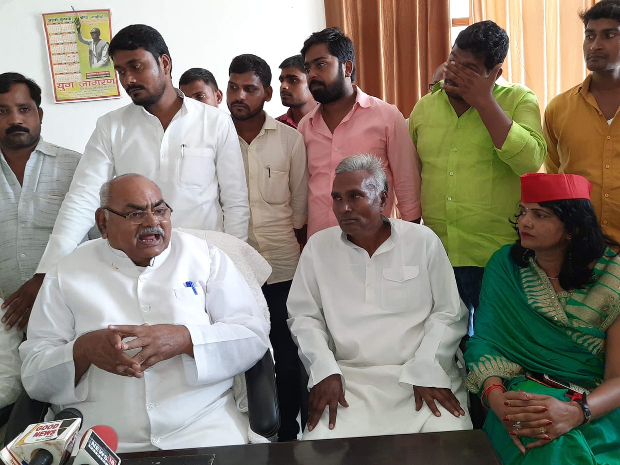 Only Mayawati speaks in BSP, said SP leader Dayaram