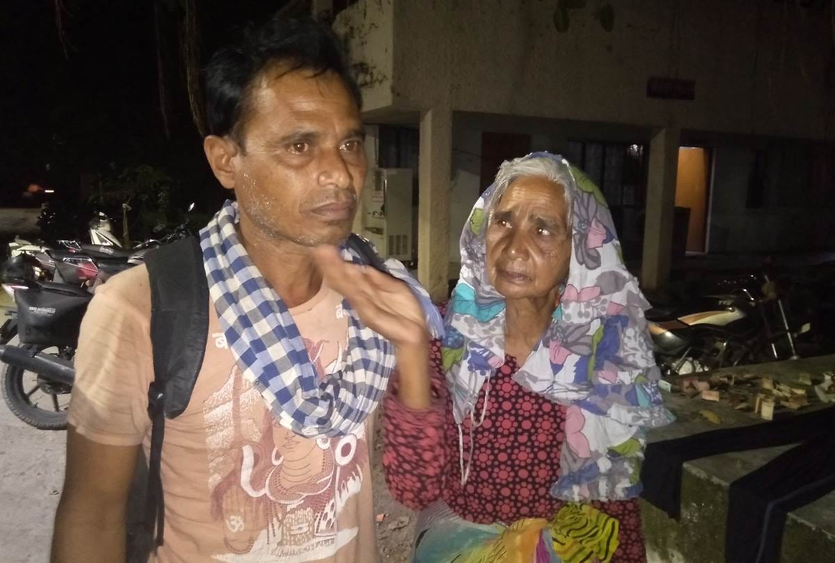 missing mother met her son after nine months in lucknow