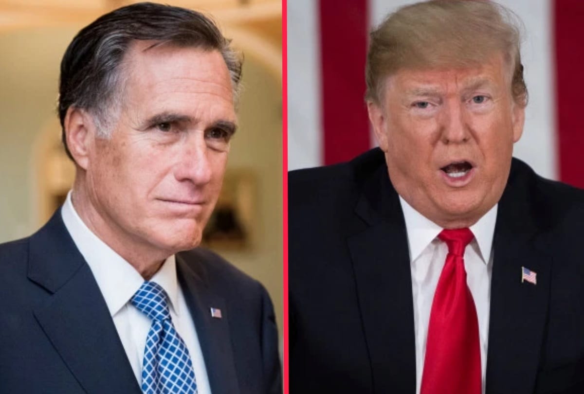Donald Trump demands impeachment against Republican Party Senator Mitt Romney