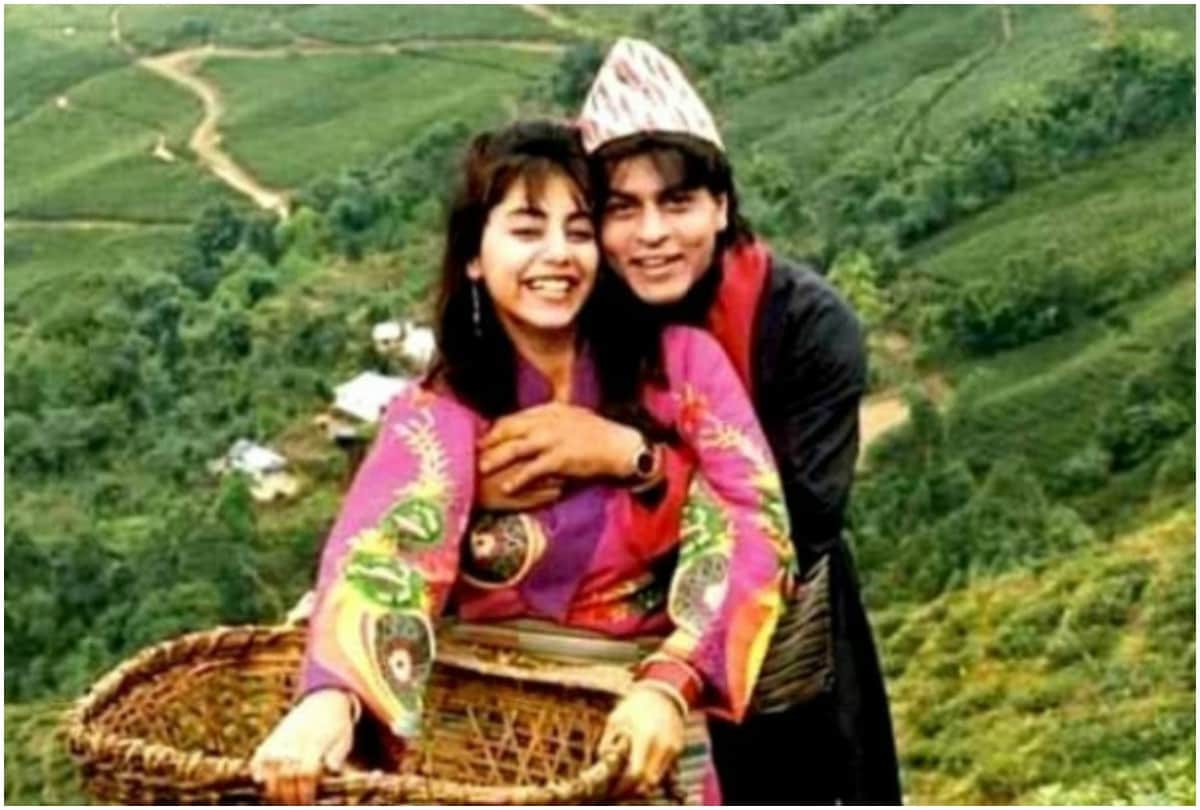 when shah rukh khan lying to gauri khan for honeymoon location