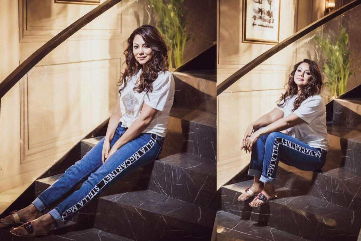 gauri khan birthday special interior designer gauri fashion statement is perfect