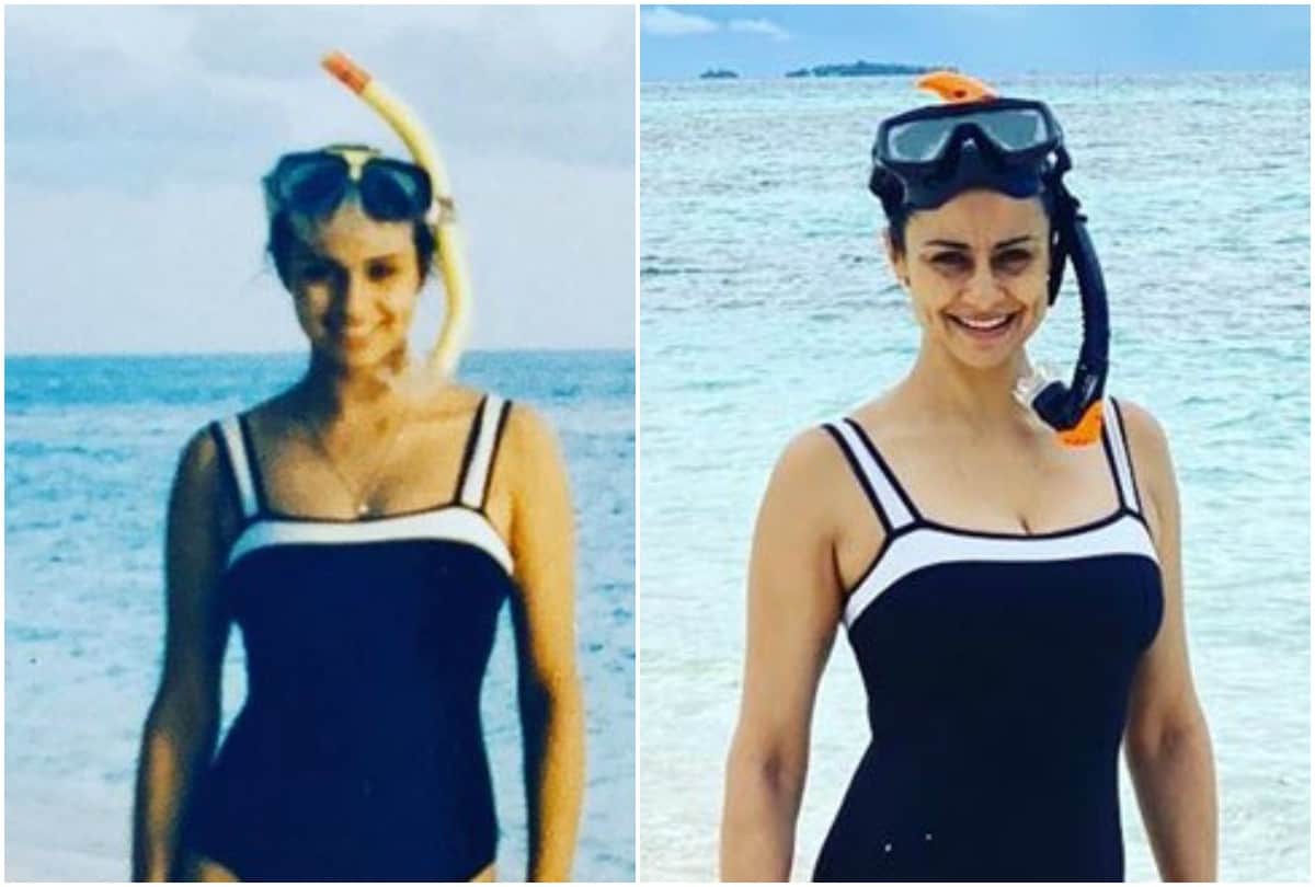 Gul Panag wore 20 years old swimsuit at Maldives shared picture on Instagram
