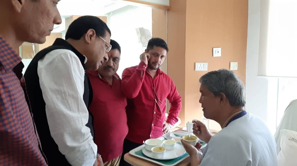 Sick former uttarakhand chief minister Harish rawat sent message for well wishers