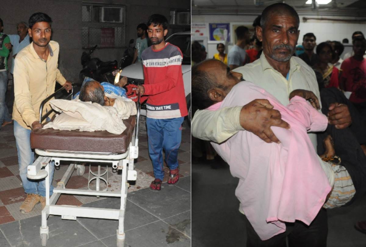 dispute between resident doctors and workers of lohia hospital lucknow 