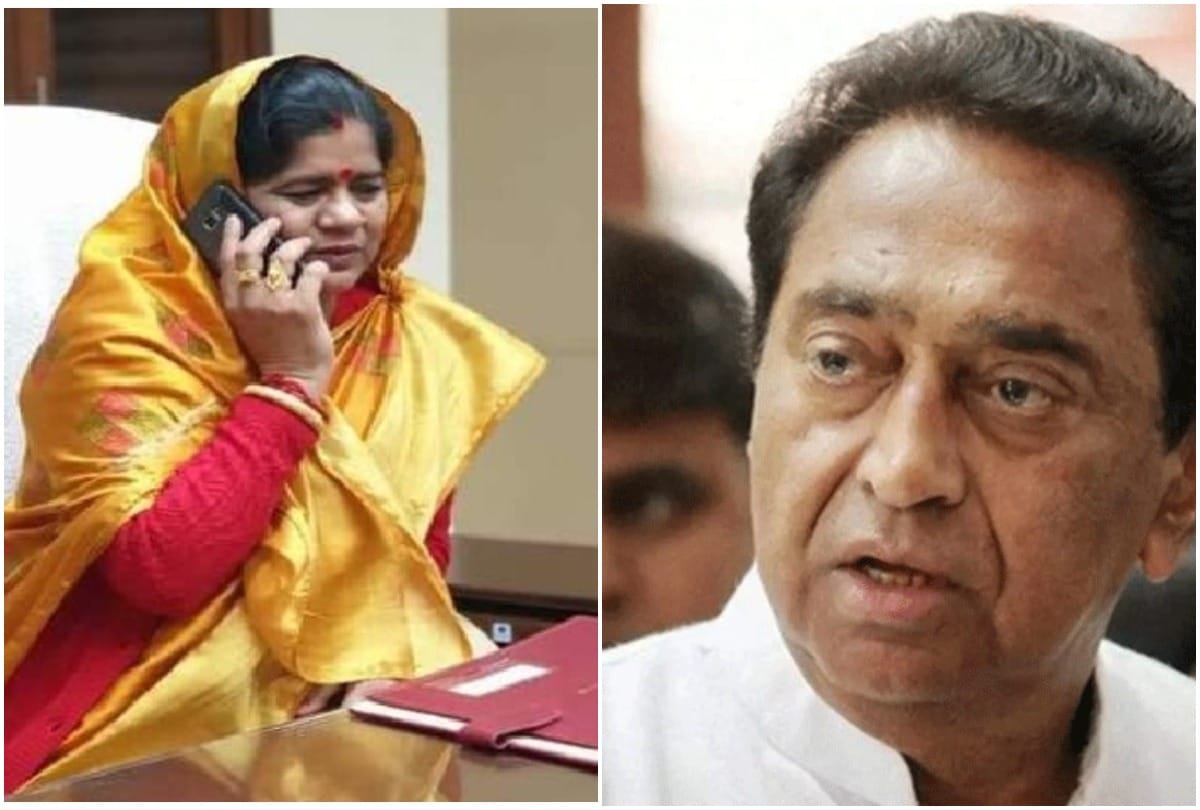 Madhya pradesh : Imarti devi calls kamal nath mother and sister an item, video viral