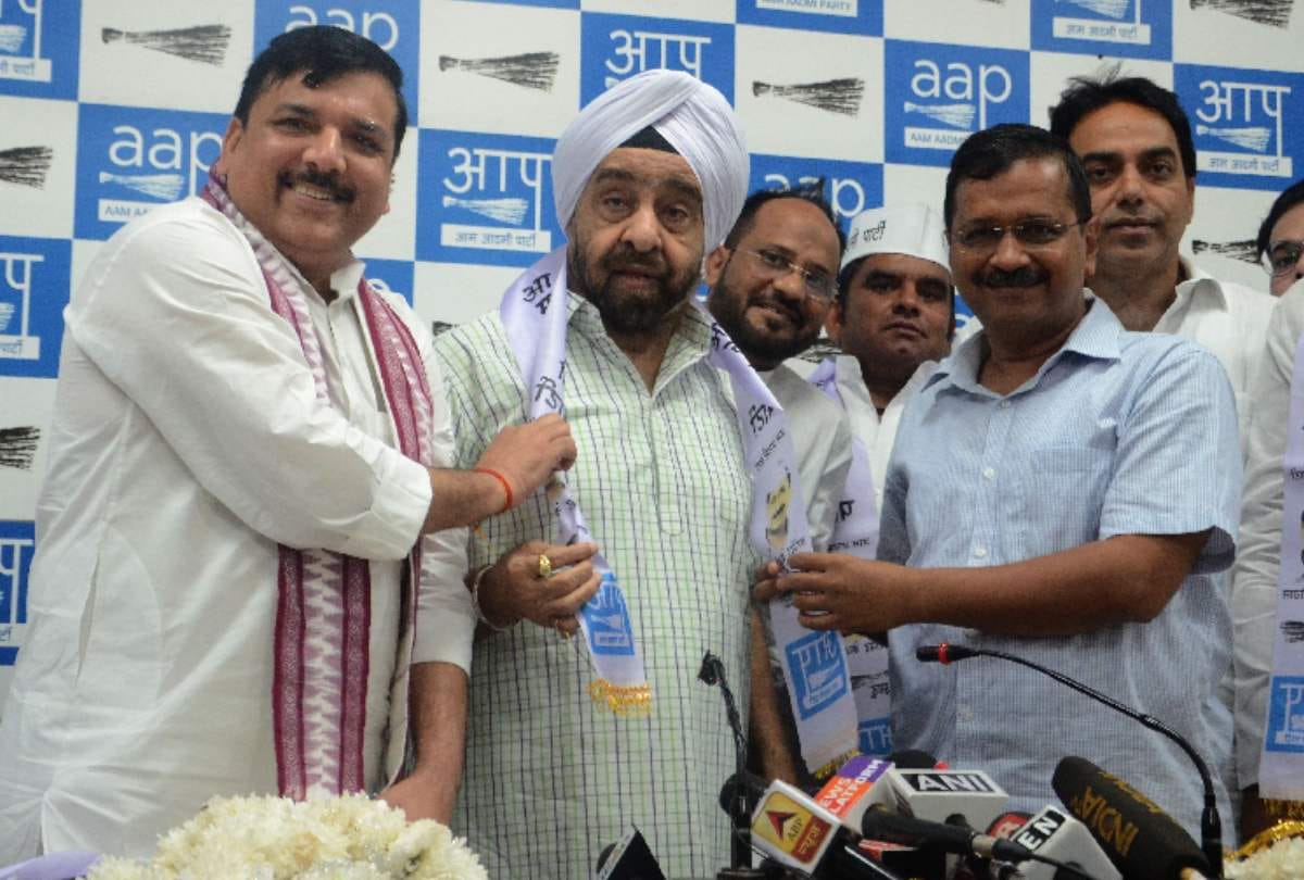 Four time congress MLA parlad singh sawhney joins aap, big setback for congress