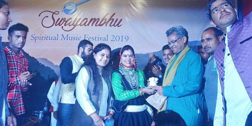 fair in Uttarakhand Folk singer Hema Karasi and pradeep butola