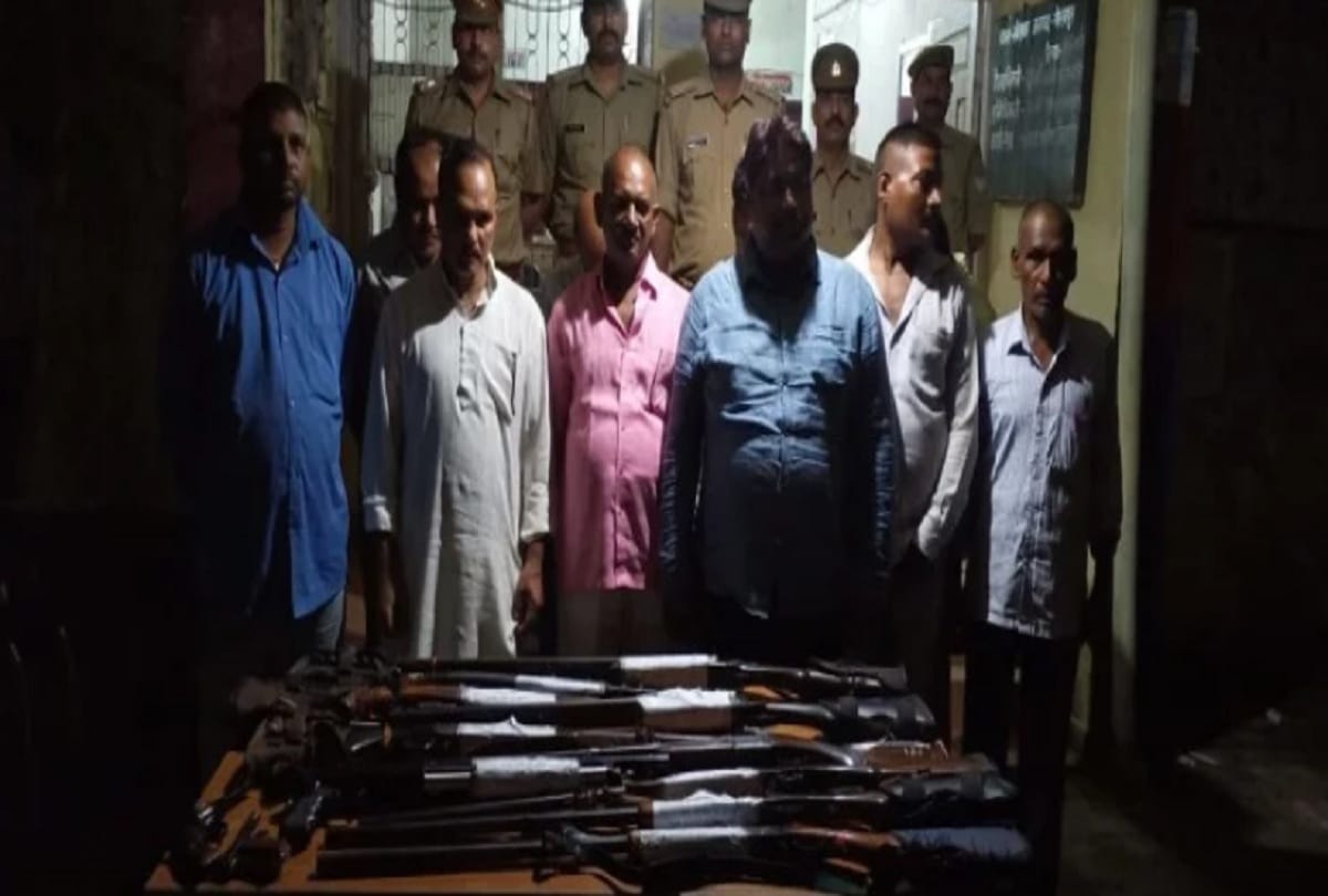 fake arms license case and ten arrested gorakhpur