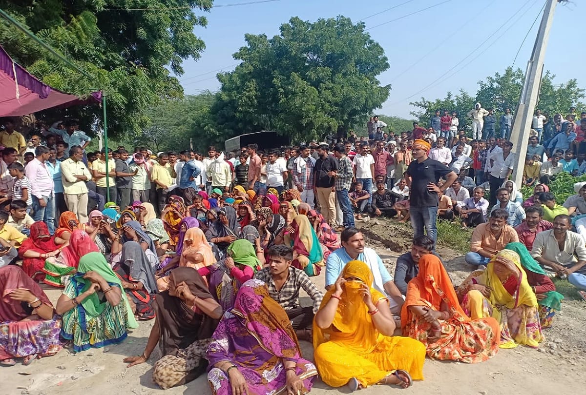 Tension persists in Pushpendra village after Killed in Encounter at Jhansi