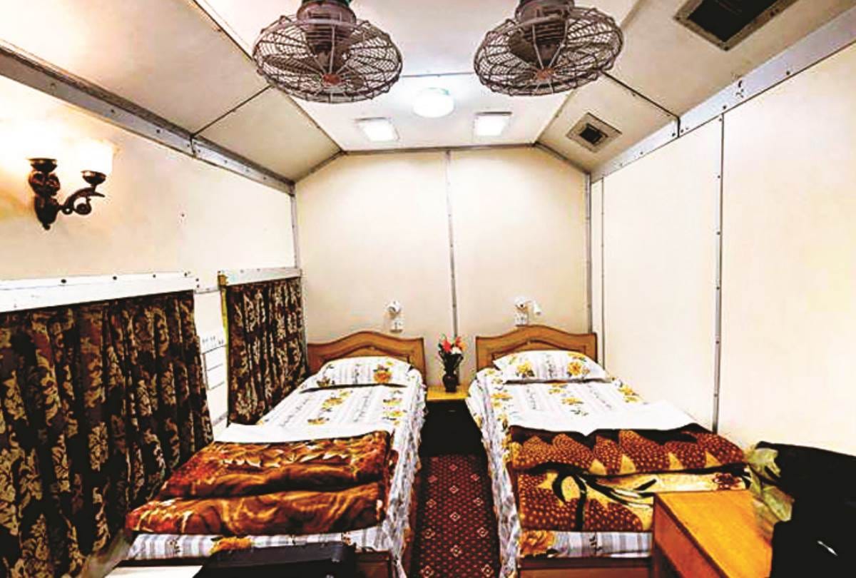 rail officers spent 30 crore rupees on saloon coach