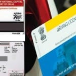 Driving license and RC format will change