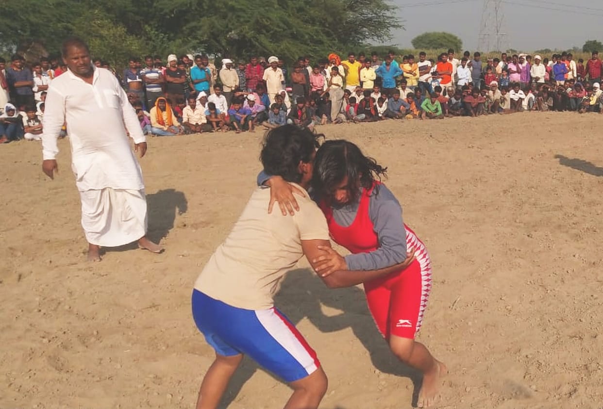 wresling in mainpuri, sports