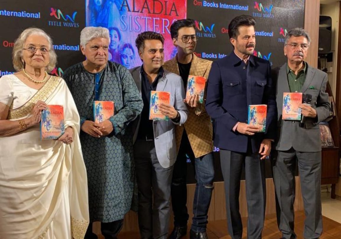 karan johar and anil kapoor launch aladia sisters by khalid mohamed