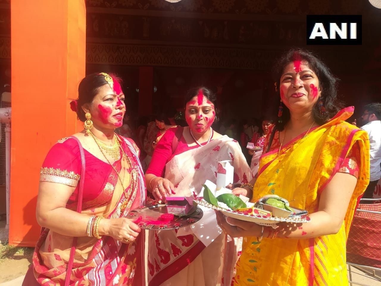 sindur khela in siyar park delhi