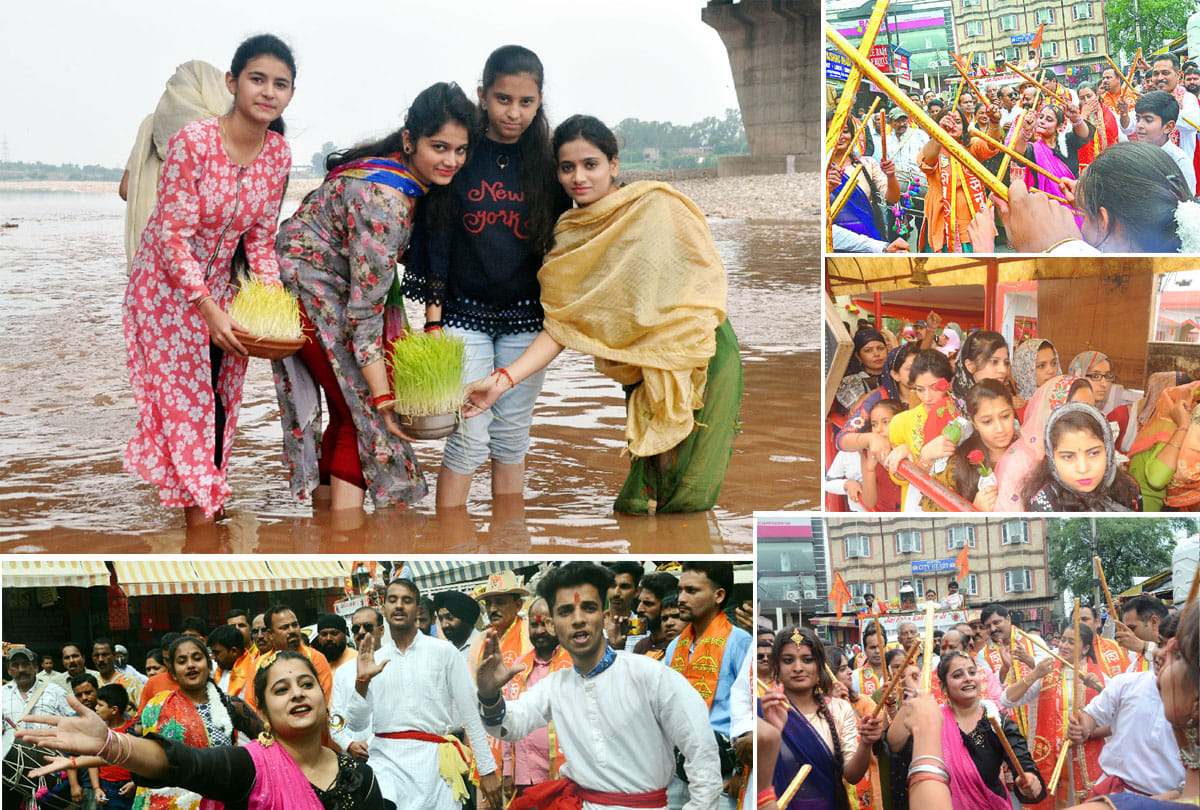 Today jammu city of temples is adorned like a bride, Dussehra in jammu kashmir