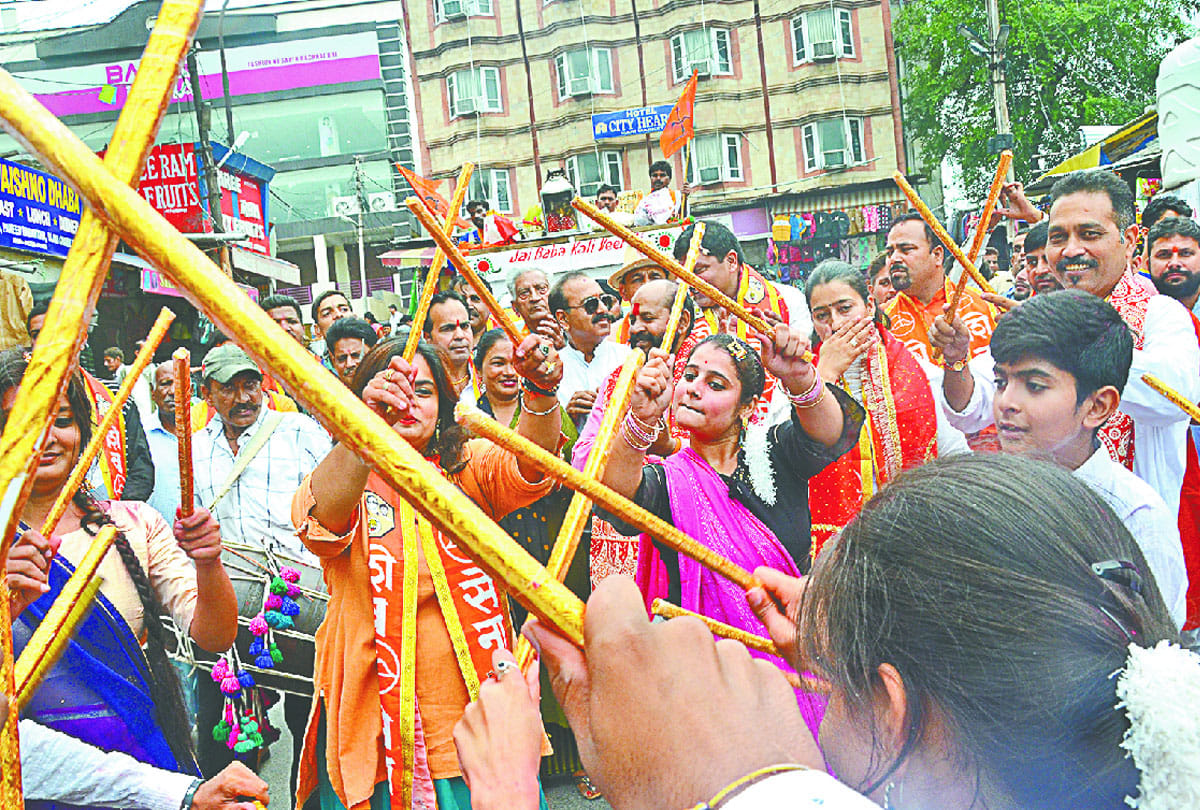 Today jammu city of temples is adorned like a bride, Dussehra in jammu kashmir