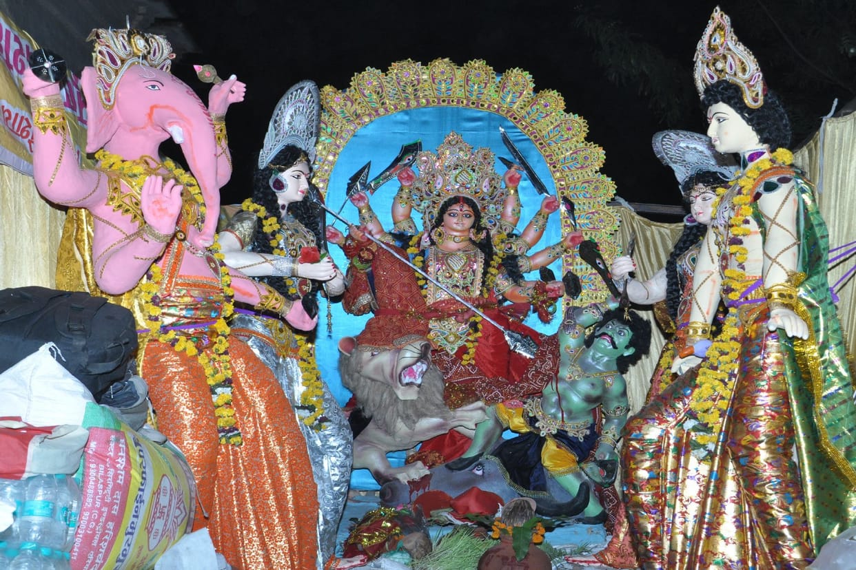 durga mhotsab in Firozabad