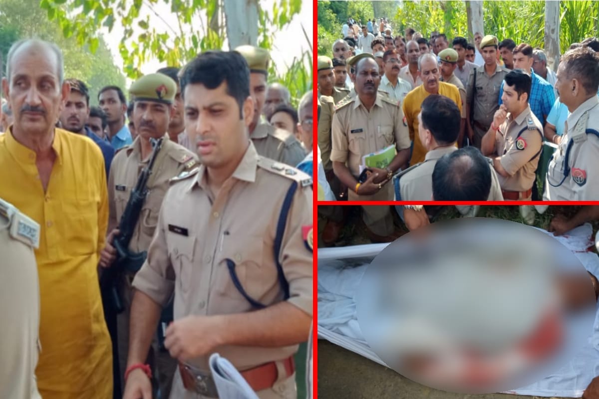 Bjp leader shot dead by unknown miscreants in Deoband saharanpur