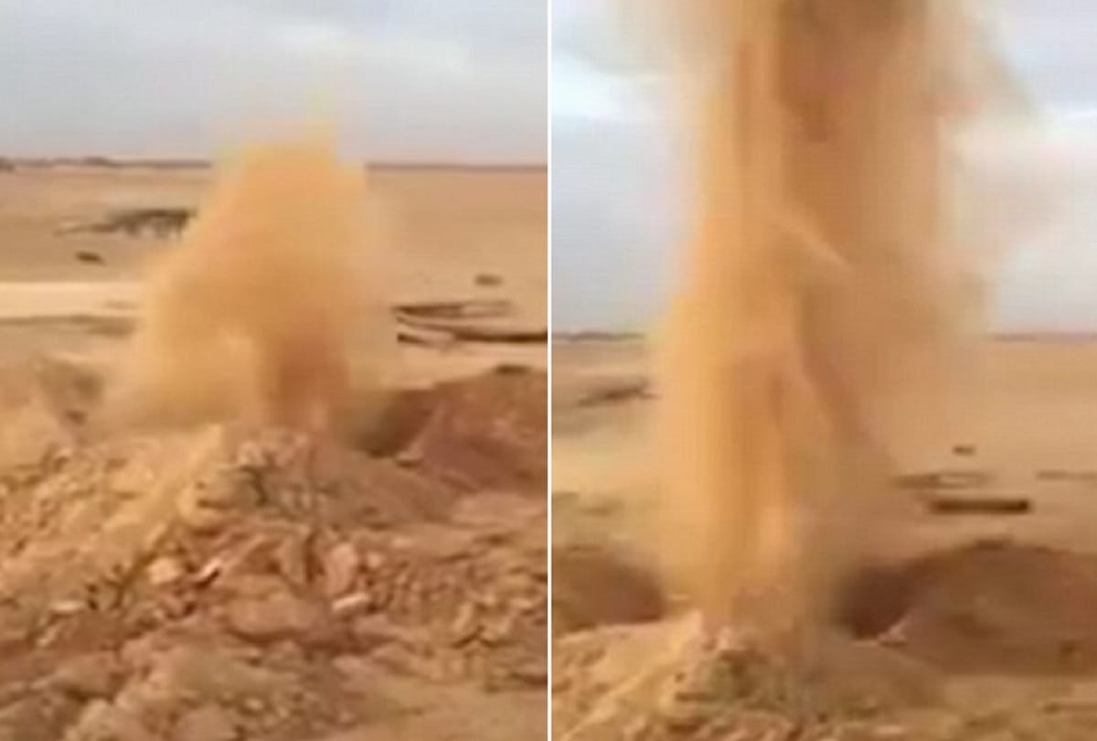 Mysterious hole in saudi arabia which can not be filled up