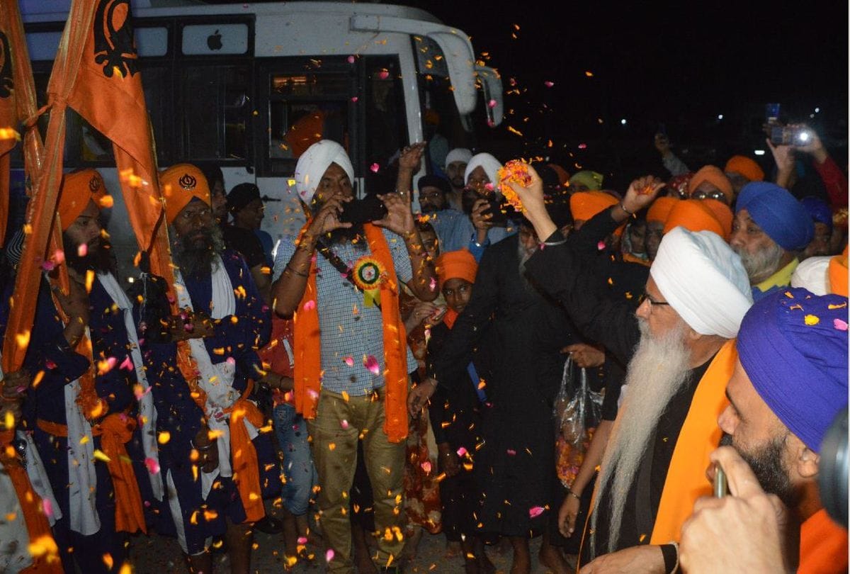nagar kirtan yatra reached agra from nepal