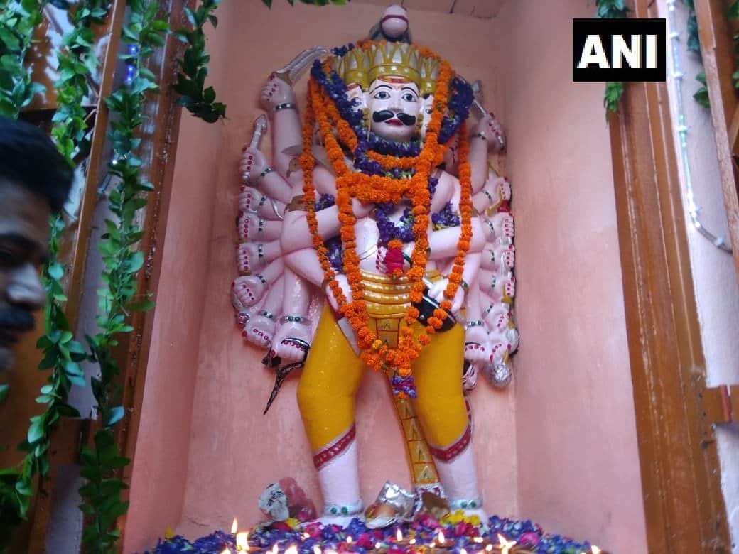 ravan temple in kanpur uttar pradesh