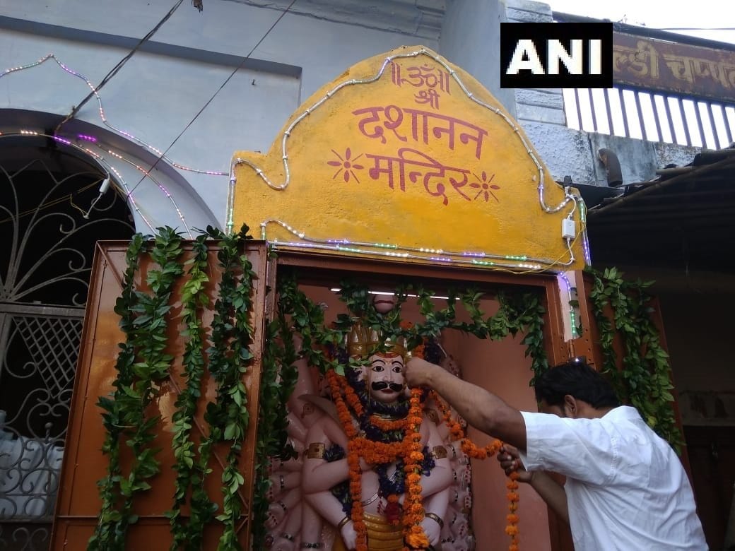 ravan temple in kanpur uttar pradesh