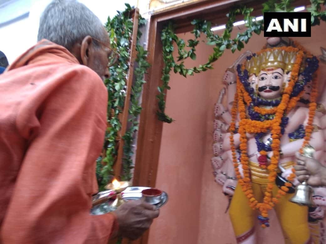 ravan temple in kanpur uttar pradesh