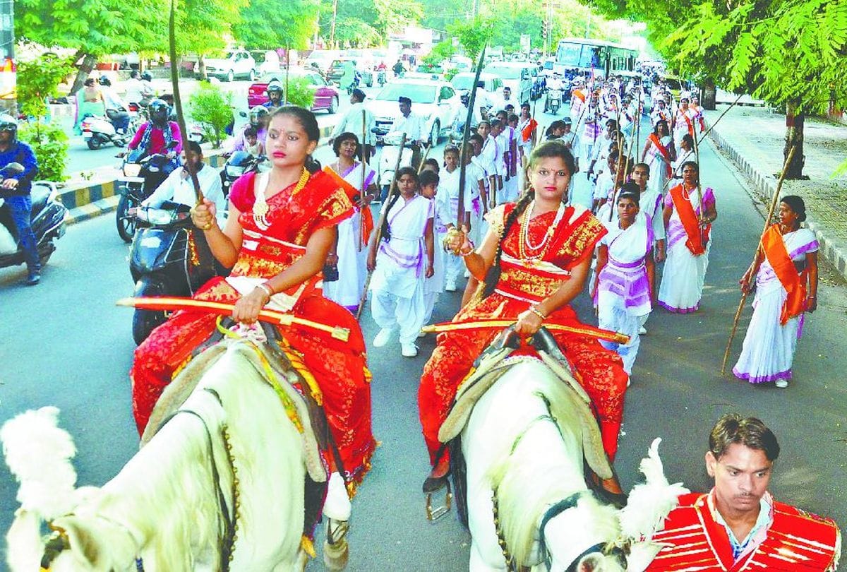 Rss Path Sanchalan On Vijayadashami at Foundation Day