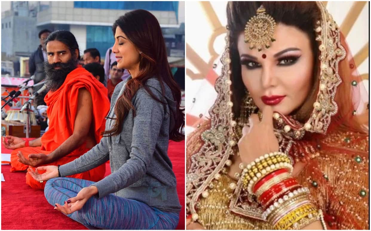 Shilpa Shetty likes Baba Ramdev Yoga But Rakhi Sawant Wants To marry Him