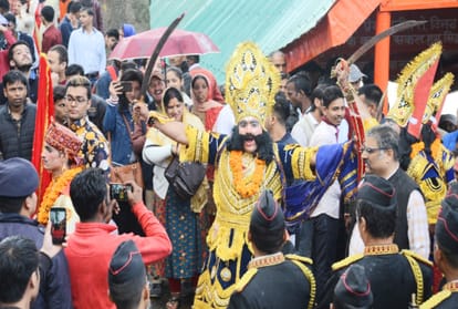 dussehra 2019: Ravana burnt on Dussehra festival in shimla city