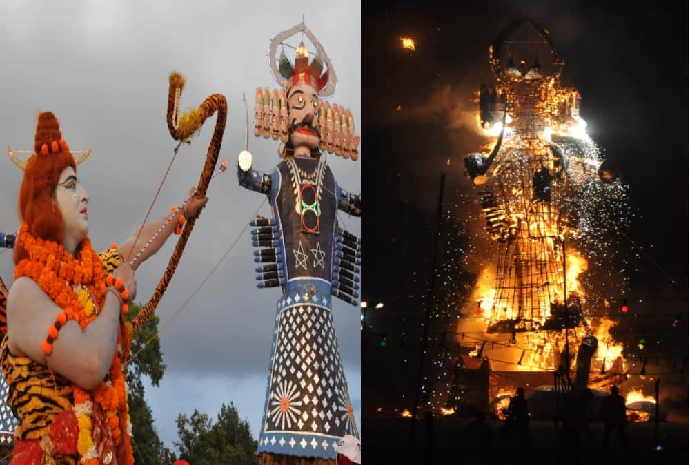 Dussehra 2019 celebration Ravan dahan in Uttarakhand Photos