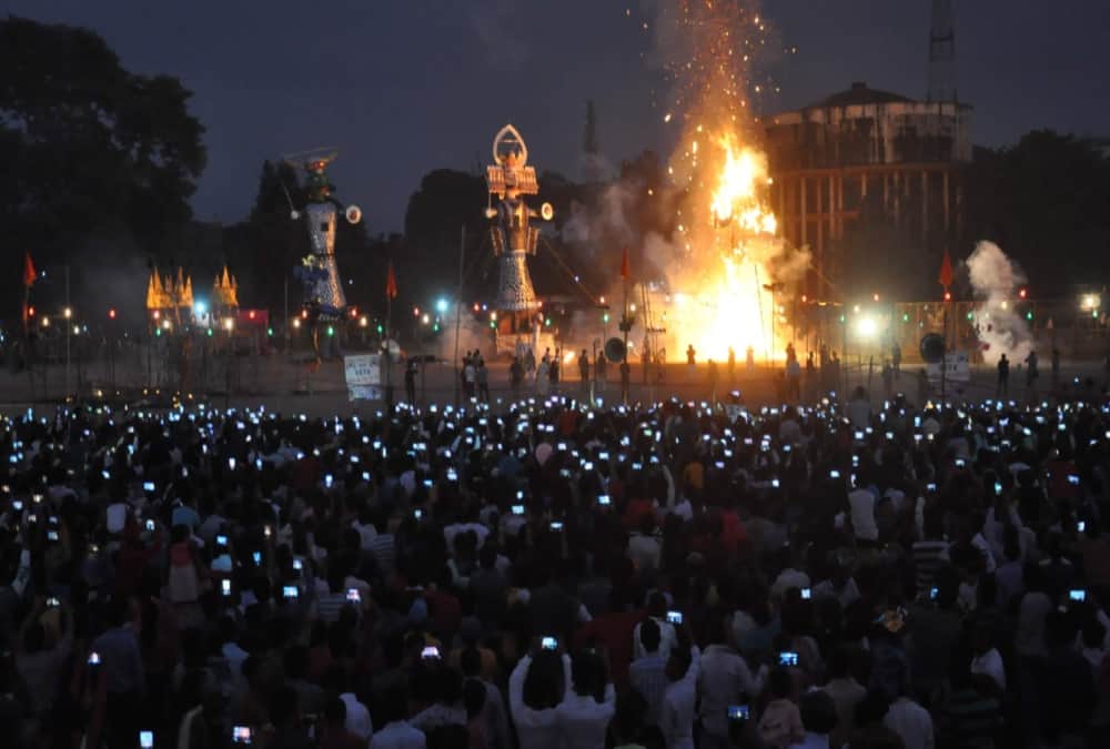 Dussehra 2019 celebration Ravan dahan in Uttarakhand Photos