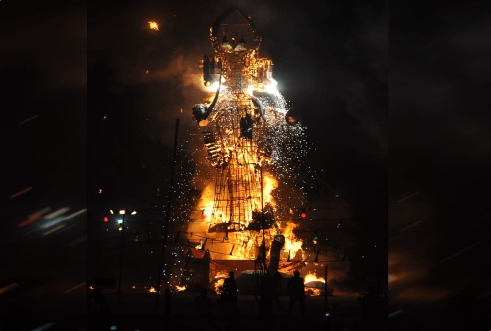 Dussehra 2019 celebration Ravan dahan in Uttarakhand Photos