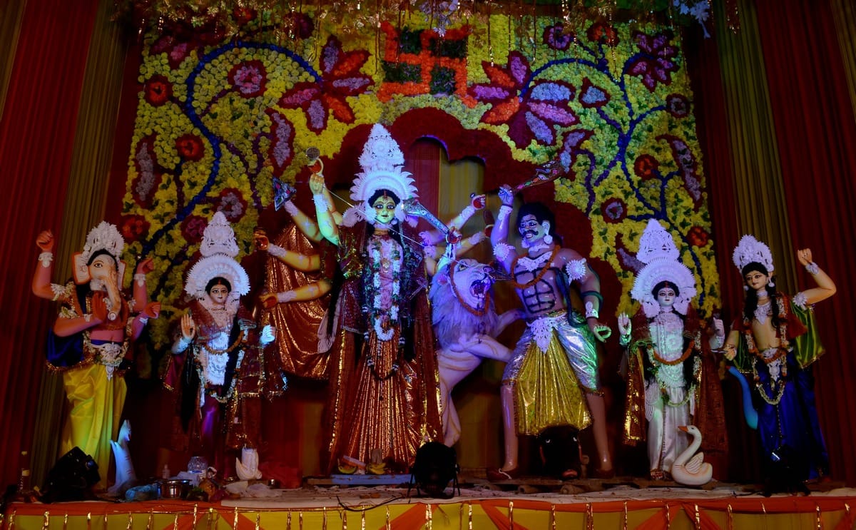 Durga idols will not be installed without permission