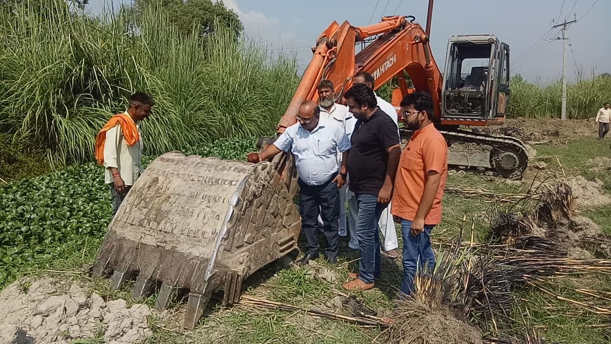 Resurrection work of Nagin river origin