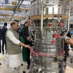 Defence Minister Rajnath singh at French multinational Safran
